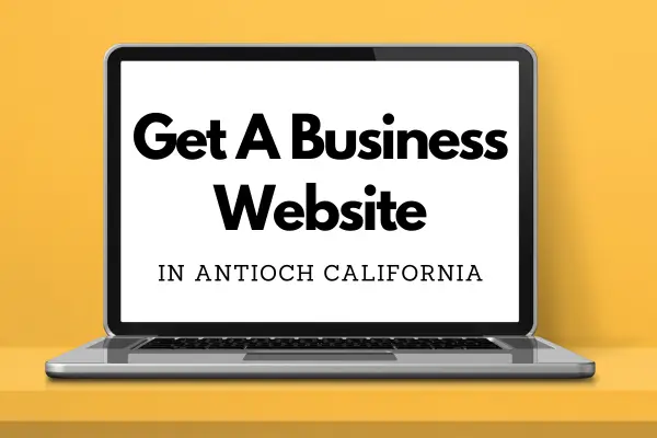 Modern website design showcased on a laptop